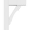 Ekena Millwork Standard Olympic Architectural Grade PVC Bracket with Block Ends, 5"W x 18"D x 24"H BKTP05X18X24OLY05 - alternate 3